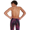 Chlapecké Závodní Plavky Fastskin Endurance+ High Waisted Jammer - Black/Phoenix Red/Violet