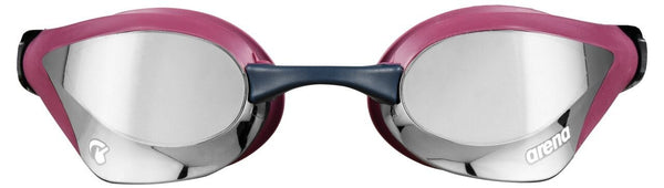 Závodní Brýle Cobra Core Swipe Mirror - stříbrné-vínové