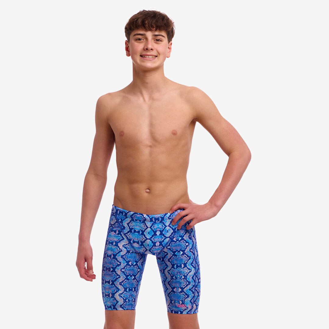Chlapecké tréninkové plavky Jammer - Blue Viper