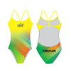 Triatlon Česká Lípa tréninkové plavky dámské -  úzká ramínka
