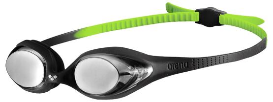 Plavecké brýle dětské SPIDER JR Mirror / Black-Silver-Green