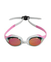 Plavecké brýle dětské SPIDER JR Mirror / Pink-Grey-Pink