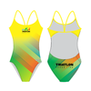 Triatlon Česká Lípa tréninkové plavky dámské -  úzká ramínka