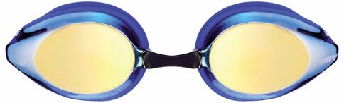 PLAVECKÉ BRÝLE ARENA TRACKS MIRROR JR. YELLOW COPPER- BLUE