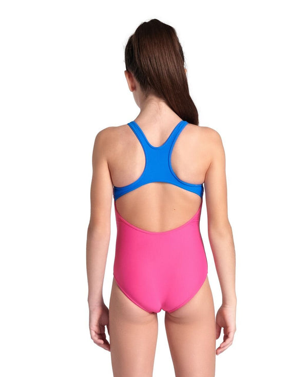 Dívčí jednodílné plavky FEEL GIRLS' GRAPHIC SWIM PRO BACK