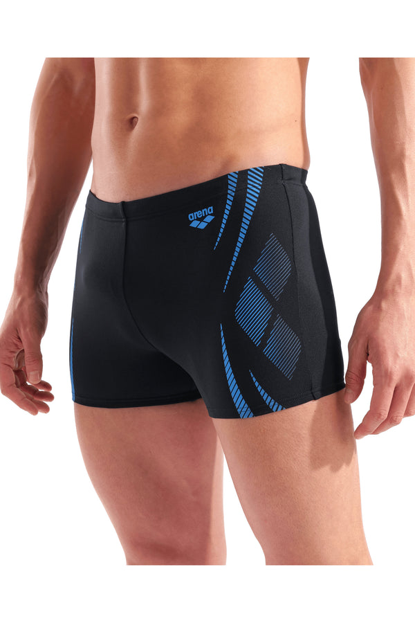 PÁNSKÉ PLAVKY ARENA PERFORMANCE POSEIDONIA SWIM SHORT- černo modré