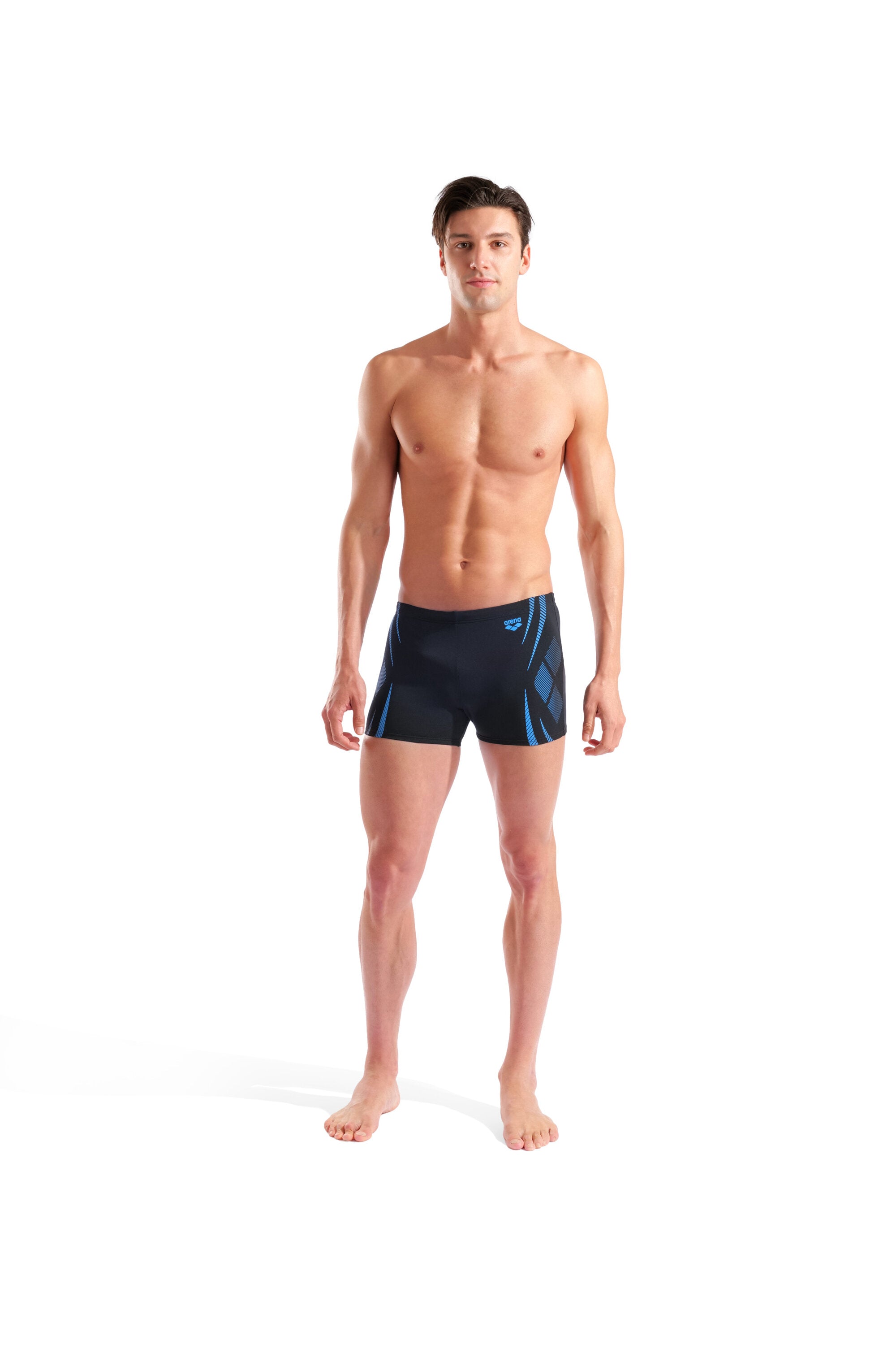 PÁNSKÉ PLAVKY ARENA PERFORMANCE POSEIDONIA SWIM SHORT- černo modré