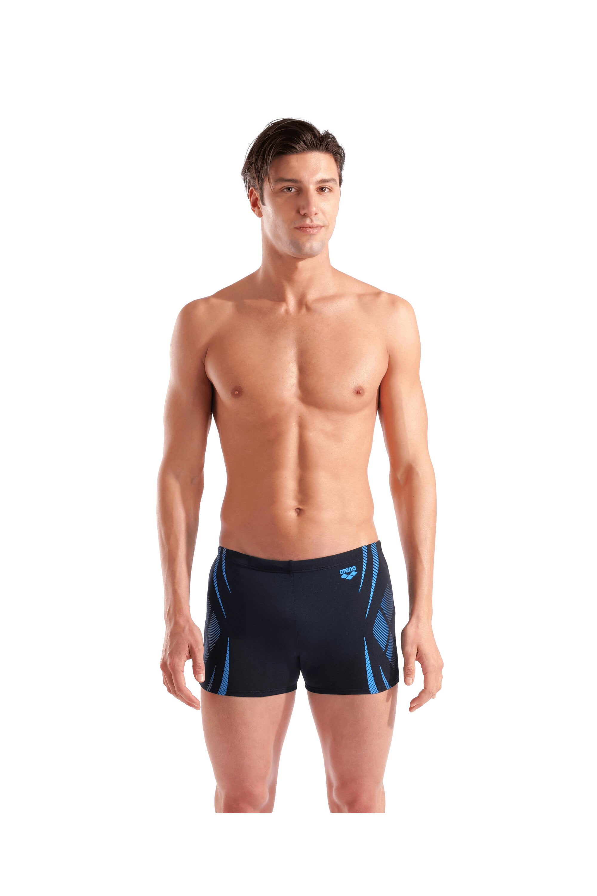PÁNSKÉ PLAVKY ARENA PERFORMANCE POSEIDONIA SWIM SHORT- černo modré