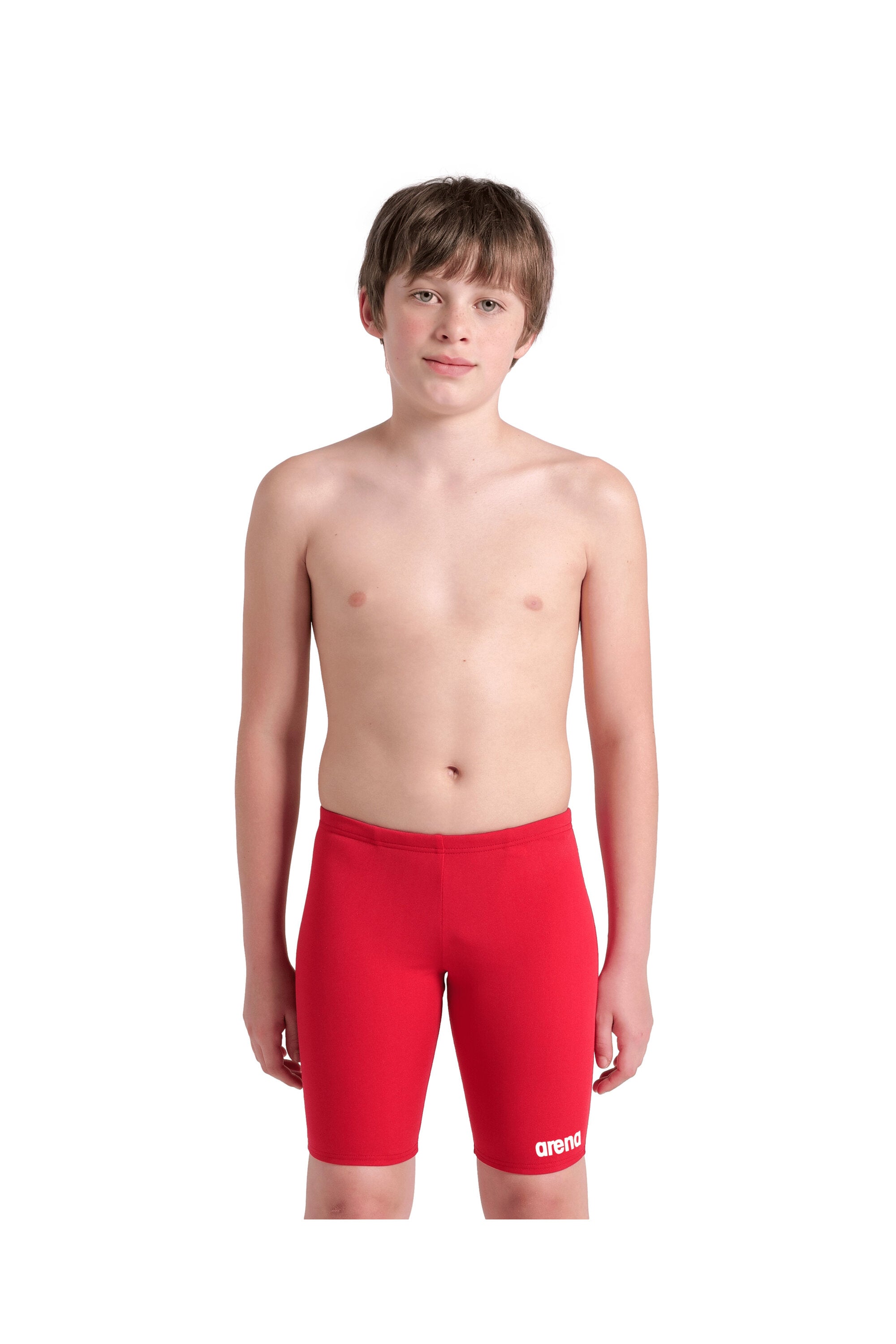 ARENA TEAM BOYS' JAMMER SOLID - RED