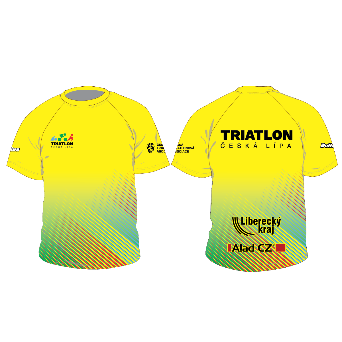 Triatlon Česká Lípa tričko funkční