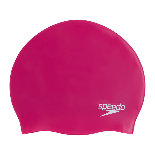 Plavecká čepice Speedo Plain Moulded Silicone - růžová