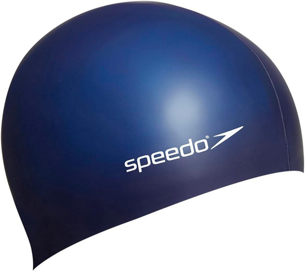 Plavecká čepice Speedo Plain Moulded Silicone - modrá