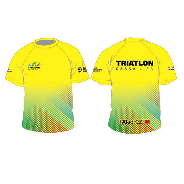 Triatlon Česká Lípa tričko funkční