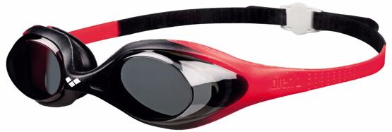 Plavecké brýle SPIDER JUNIOR - Red-Smoke-Black