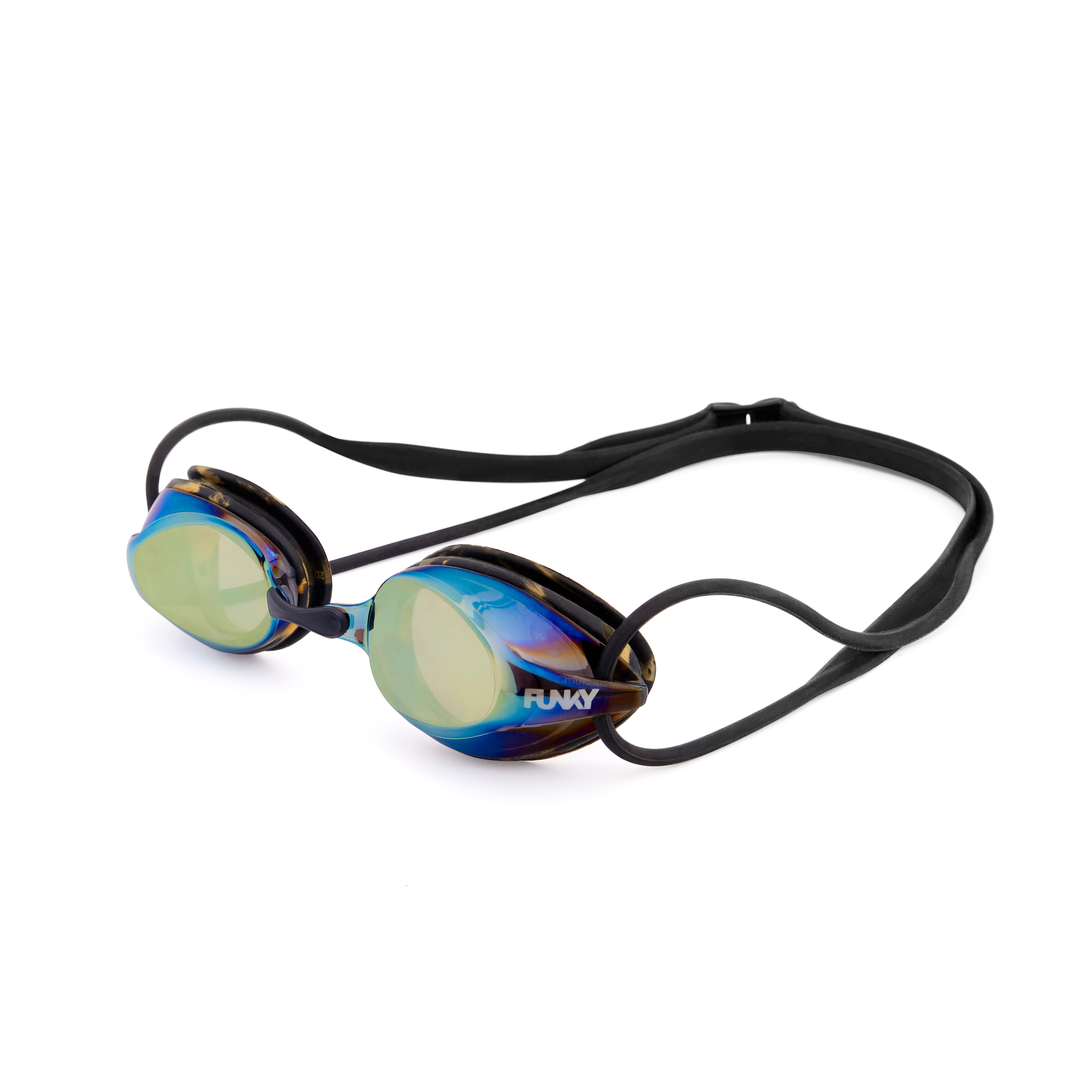 Plavecké brýle Training Machine Goggle Mirrored - Cracker Gold