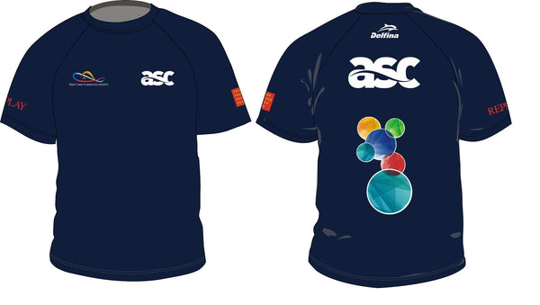 ASC tričko funkční - modré