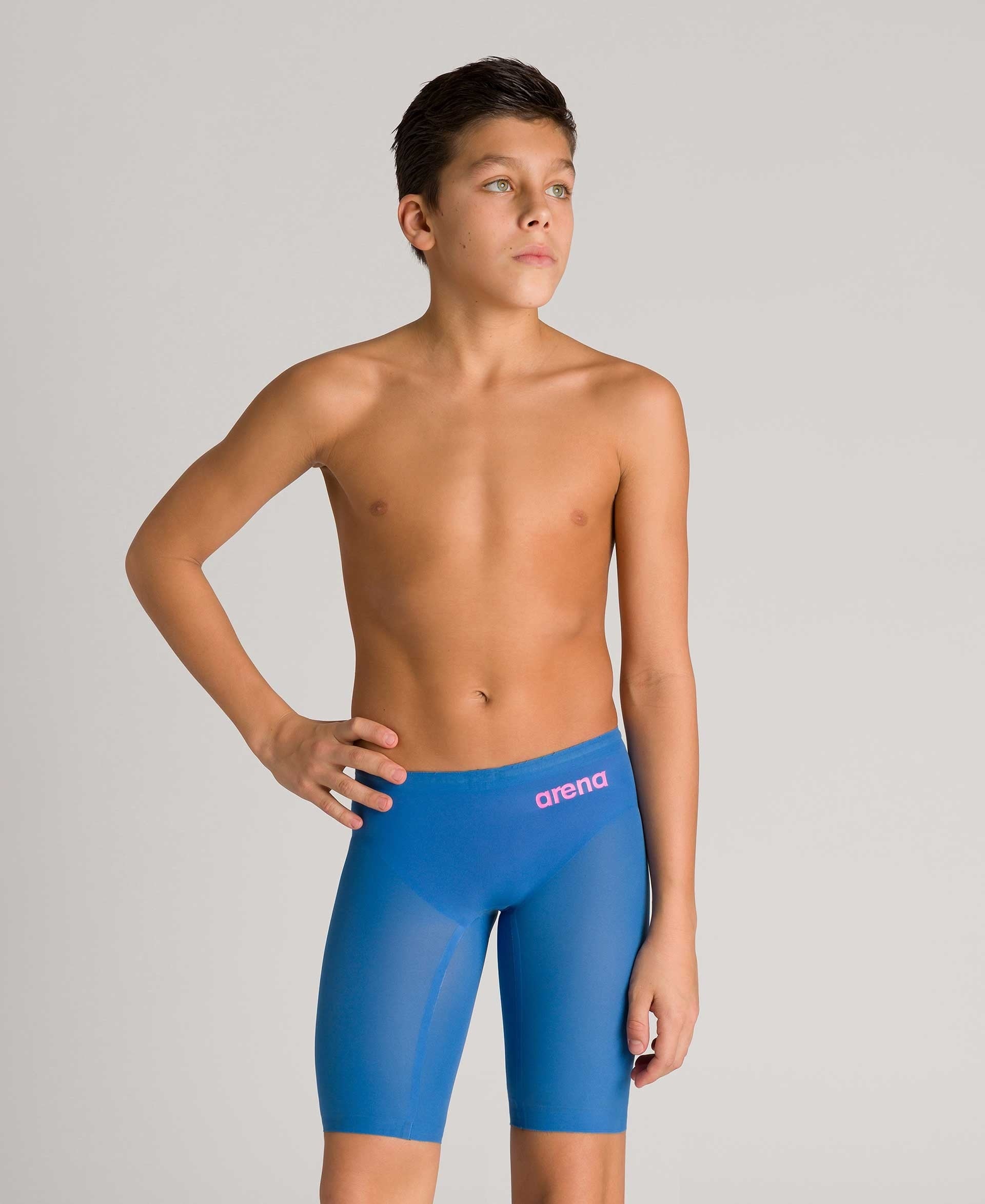Závodní chlapecké plavky Powerskin R-EVO ONE Jammer - modré