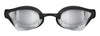 Závodní Brýle Cobra Core Swipe Mirror - černé-stříbrné
