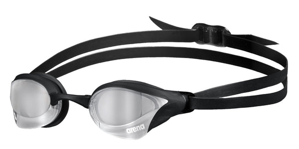 Závodní Brýle Cobra Core Swipe Mirror - černé-stříbrné