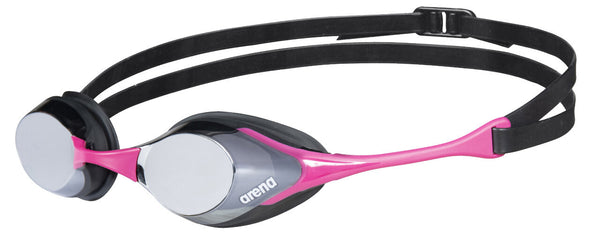 Závodní Brýle Cobra Swipe Mirror - stříbrné-růžové