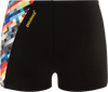 Tréninkové Kraťasové Plavky - Digital Černé-Bílé