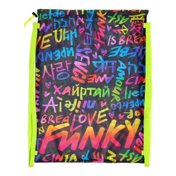 Pytel na pomůcky - Mesh Gear Bag - Love Funky