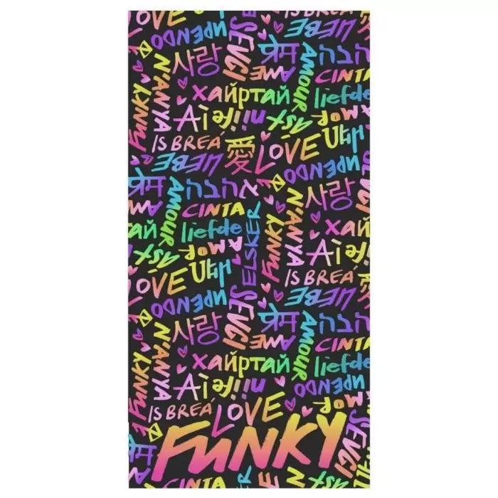 Cotton Towel - Love Funky