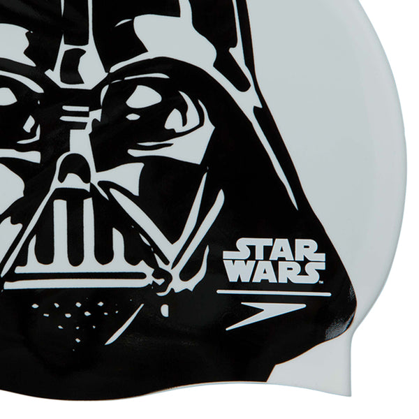 Plavecká čepička - Slogan Print - Darth Vader