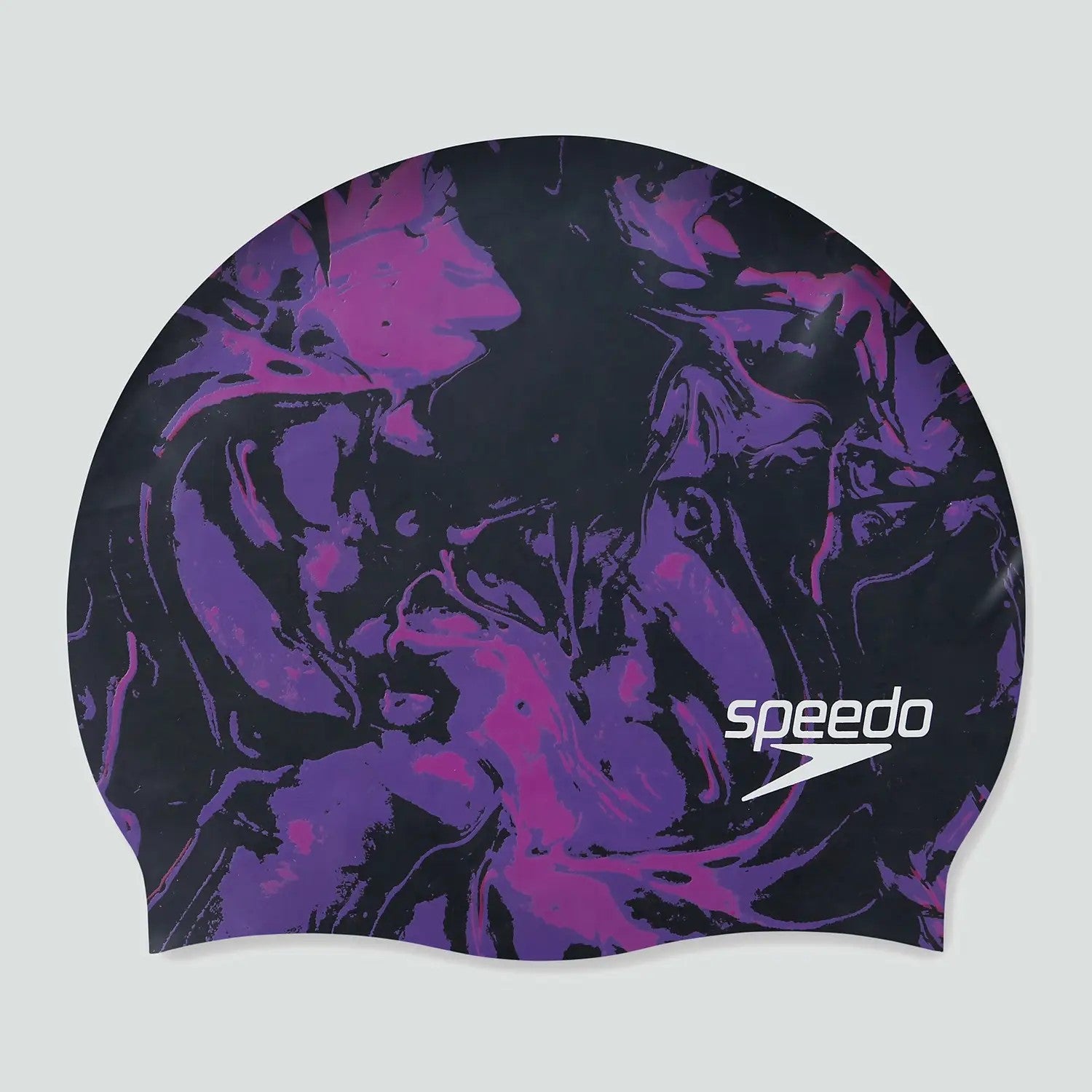 Long Hair Čepička - PRINT - Black/Purple