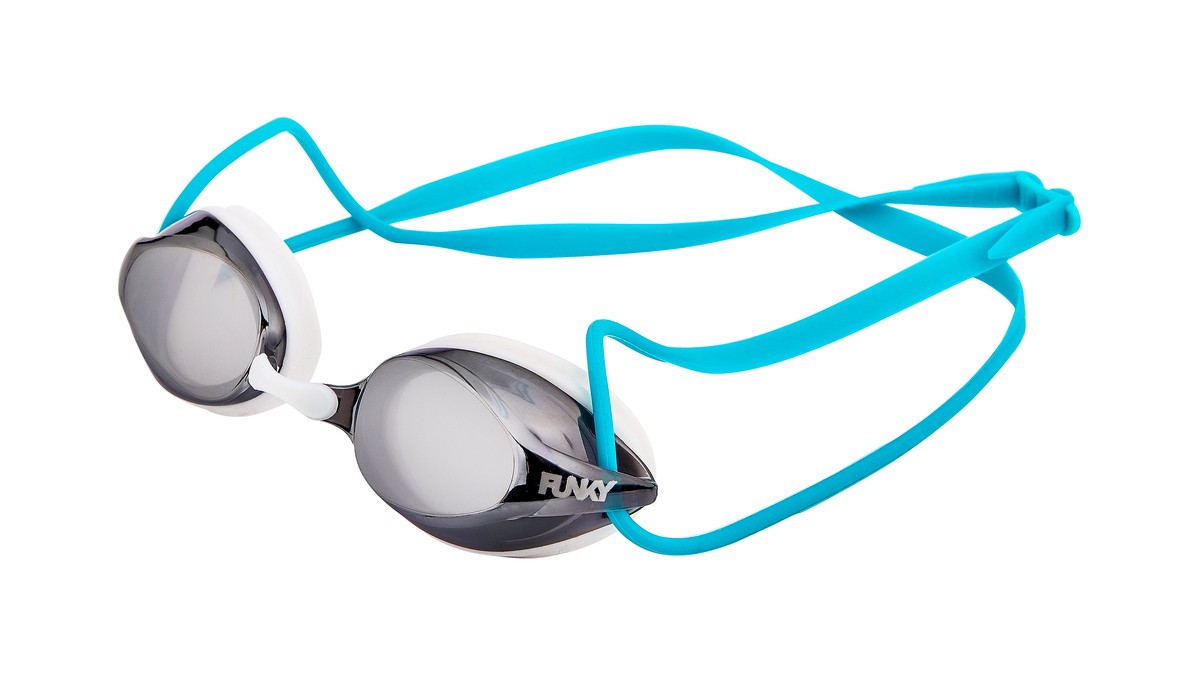 Plavecké brýle Training Machine Goggle Mirrored - White Wash