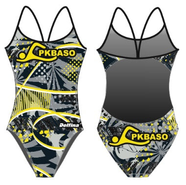 PK BASO tréninkové plavky dámské - úzká ramínka