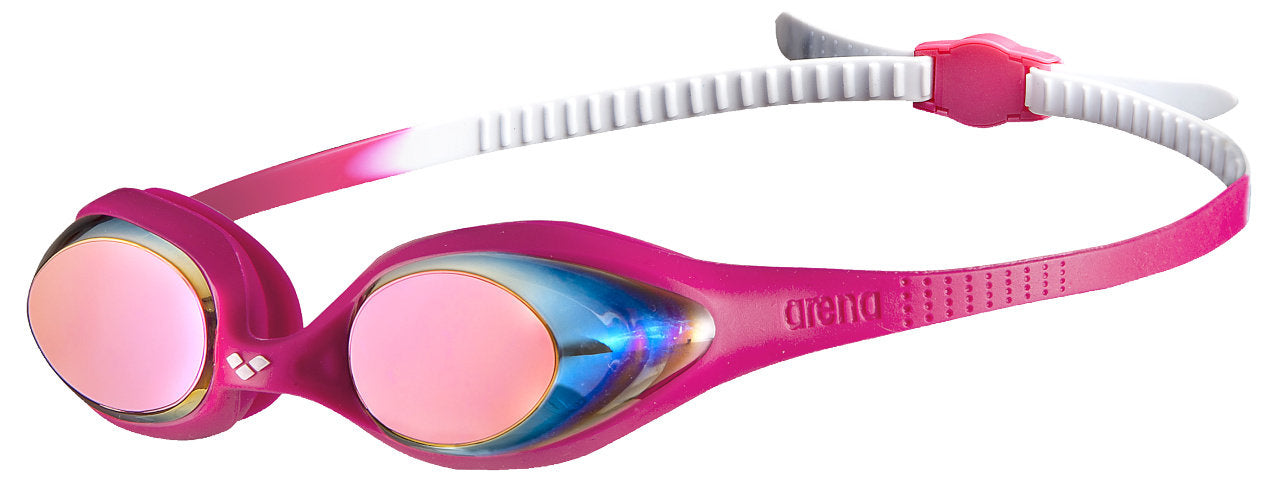 Plavecké brýle dětské SPIDER JR Mirror / Pink-Fuchsia